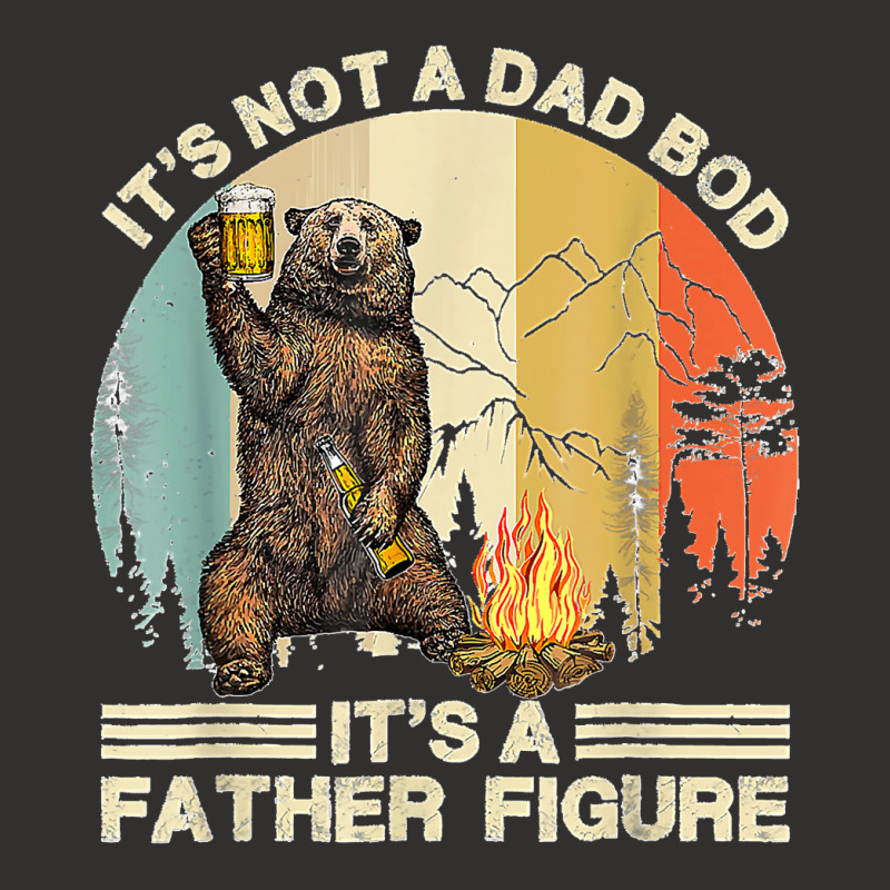 Funny Bear Camping It's Not A Dad Bod It's A Father Figure Champion Hoodie | Artistshot