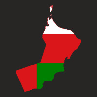 Flag Map Of Oman Ladies Fitted T-shirt | Artistshot