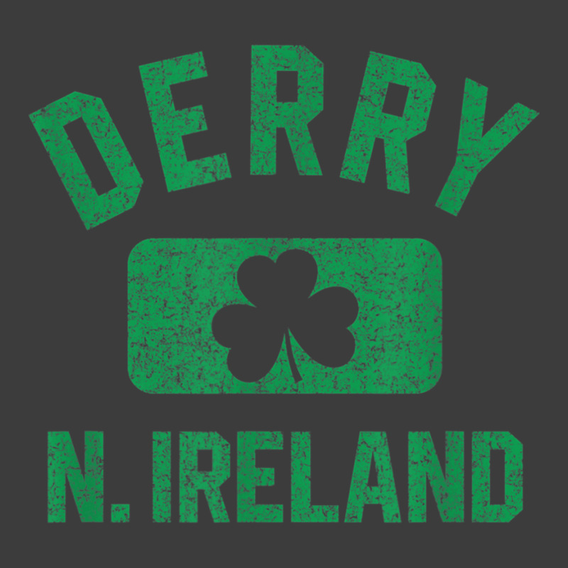 Derry N. Ireland Gym Style Distressed Green Print Men's Polo Shirt | Artistshot