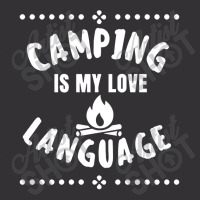 Camping Is My Love Language Vintage Hoodie And Short Set | Artistshot