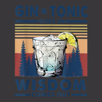 Gin Goes In Wisdom Comes Out And Tonic Ladies Curvy T-shirt | Artistshot