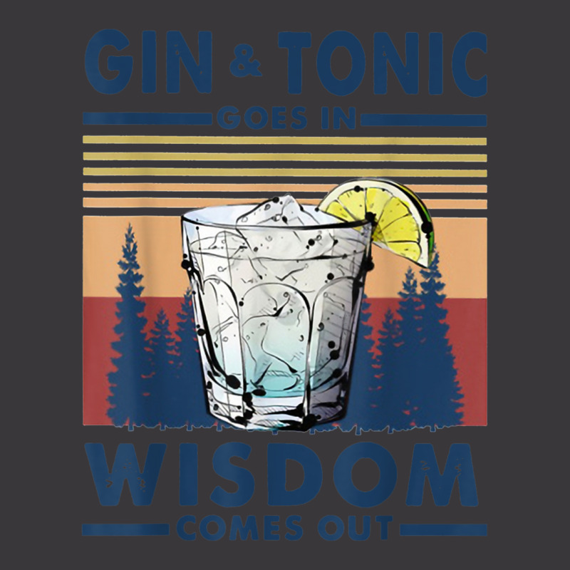 Gin Goes In Wisdom Comes Out And Tonic Ladies Curvy T-Shirt by VirginiaLynetteScott | Artistshot