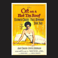 Cat On A Hot Tin Roof Vintage Movie Poster T-shirt | Artistshot