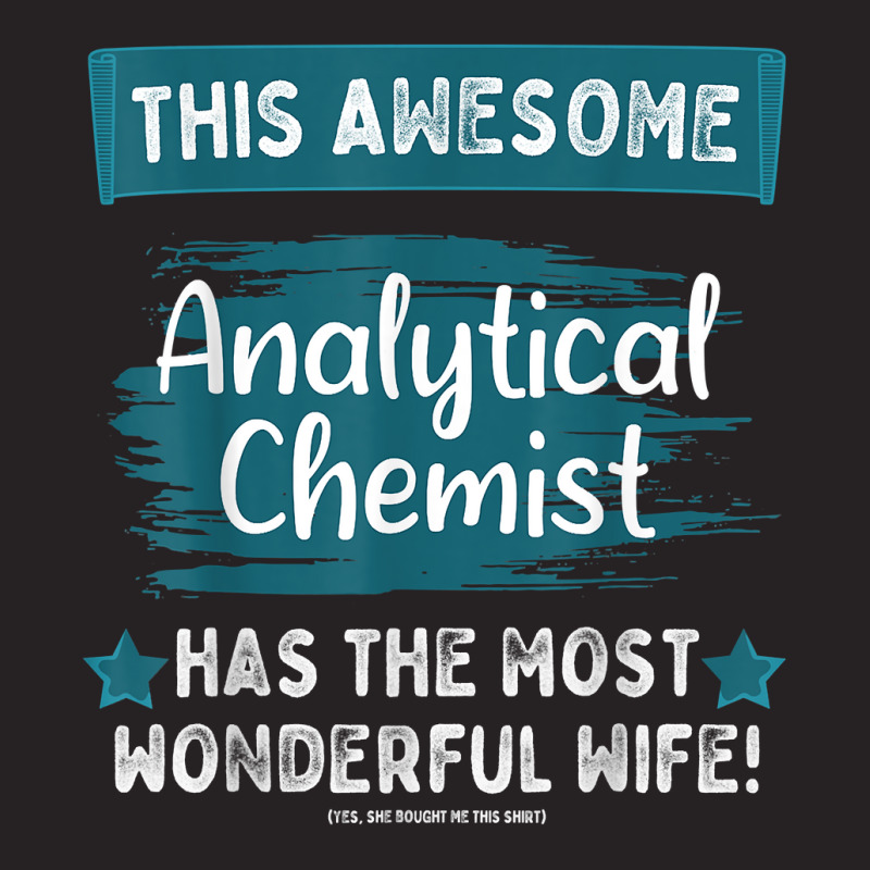 Married Analytical Chemist Husband Job Profession T Shirt Vintage Cap by halexvvchukle | Artistshot