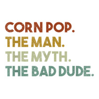 Vintage Corn Pop Was A Bad Dude Funny Stainless Steel Water Bottle | Artistshot