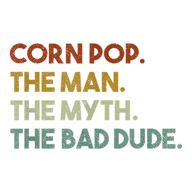 Vintage Corn Pop Was A Bad Dude Funny Stainless Steel Water Bottle | Artistshot