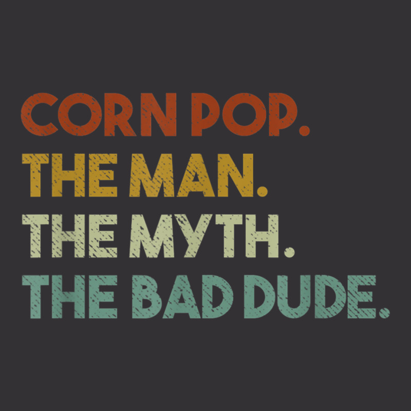 Vintage Corn Pop Was A Bad Dude Funny Vintage Hoodie | Artistshot