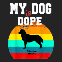 Dope Dog Lover Siberian Husky 3/4 Sleeve Shirt | Artistshot