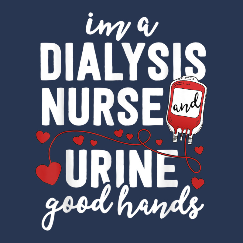 Dialysis Nurse Gifts For Women Funny Pun Urine Good Hands Ladies Denim Jacket by AaronFosterJr. | Artistshot