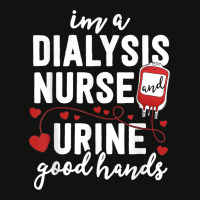 Dialysis Nurse Gifts For Women Funny Pun Urine Good Hands Scorecard Crop Tee | Artistshot