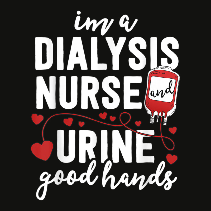 Dialysis Nurse Gifts For Women Funny Pun Urine Good Hands Scorecard Crop Tee by AaronFosterJr. | Artistshot