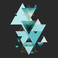 Geometric Triangle Compilation In Teal Toddler T-shirt | Artistshot