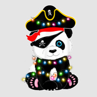 Pirate Panda Lights Christmas Pajama Gifts For Girl Teen Kid T Shirt Exclusive T-shirt | Artistshot