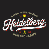 Heidelberg Germany - Vintage Souvenir Travel Heidelberg T-shirt | Artistshot