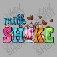 Milk Shake With Chocolate Heart Ladies Fitted T-shirt | Artistshot