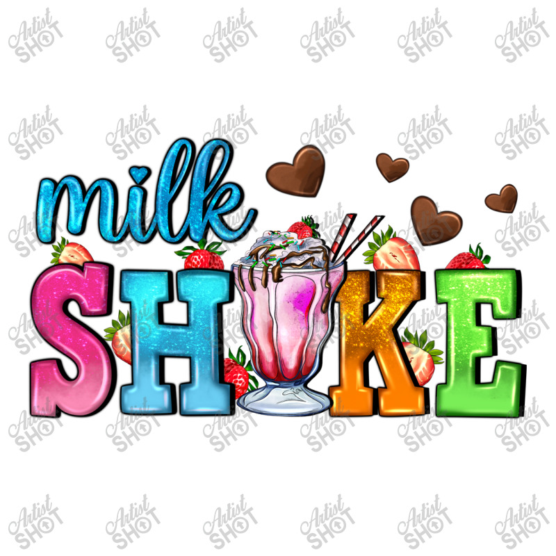 Milk Shake With Chocolate Heart Crop Top by AdoDesignShop | Artistshot