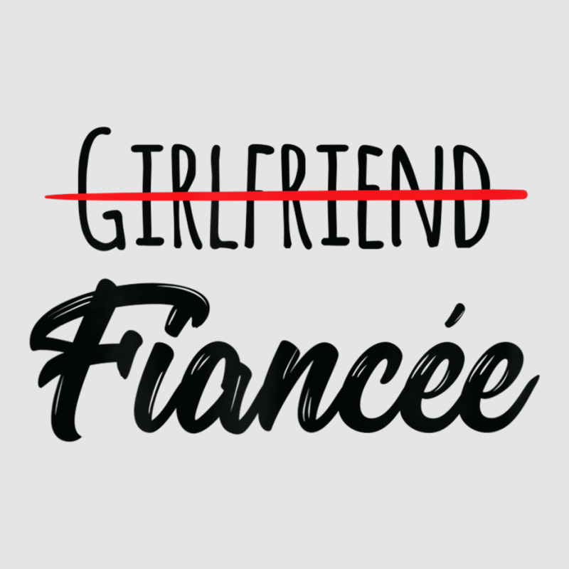 Womens Engagement Announcement Couples Girlfriend Fiancee Exclusive T-shirt | Artistshot