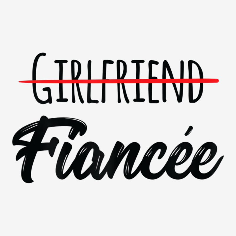 Womens Engagement Announcement Couples Girlfriend Fiancee Classic T-shirt | Artistshot