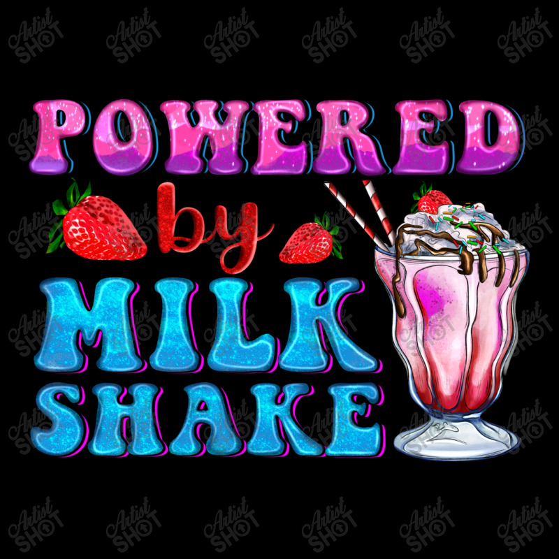 Powered By Milkshake Adjustable Cap by AdoDesignShop | Artistshot