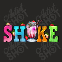 Shake With Milkshake Ladies Fitted T-shirt | Artistshot