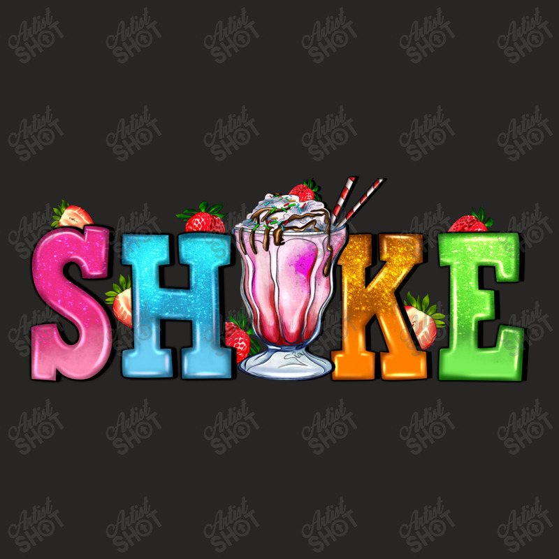 Shake With Milkshake Ladies Fitted T-Shirt by AdoDesignShop | Artistshot