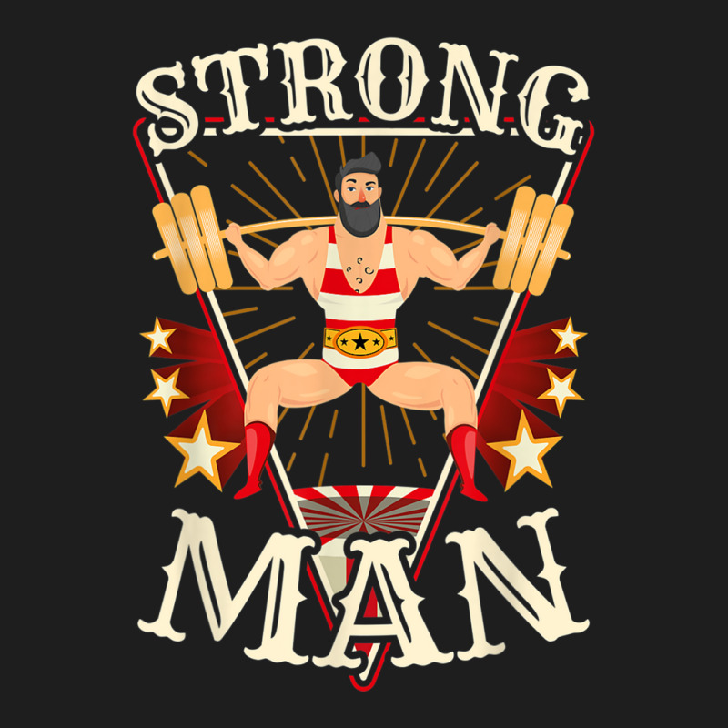 Squat Shirt - Vintage Circus Strongman Costume Classic T-shirt by DanielEricJagd | Artistshot