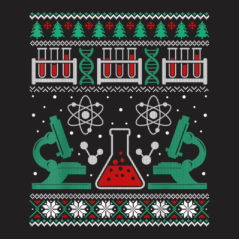 Science Ugly Xmas Sweater Funny Scientist Christmas T Shirt T-shirt | Artistshot