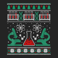 Science Ugly Xmas Sweater Funny Scientist Christmas T Shirt 3/4 Sleeve Shirt | Artistshot