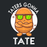 Taters Gonna Tate Potato Tater Tot Foodie Food Lover Crewneck Sweatshirt | Artistshot