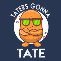 Taters Gonna Tate Potato Tater Tot Foodie Food Lover Men Denim Jacket | Artistshot