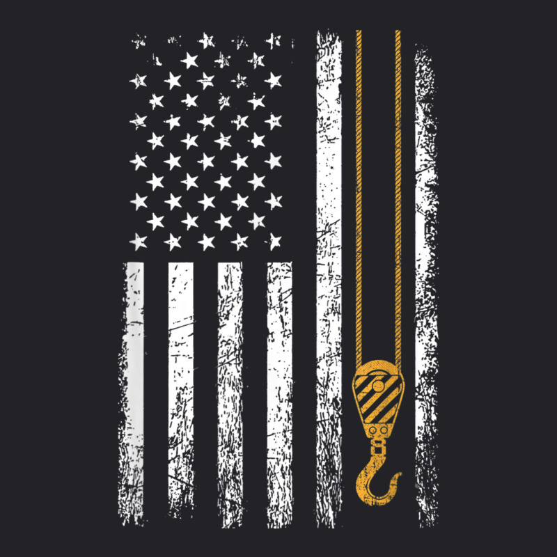 Crane Operator American Flag, Crane Operator Youth Tee | Artistshot