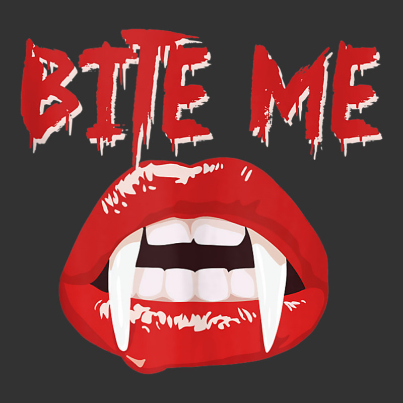 Bite Me Funny Halloween Vampire Bite Me Tank Top Baby Bodysuit by CoreyMartinPeters | Artistshot