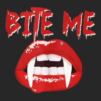 Bite Me Funny Halloween Vampire Bite Me Tank Top Men's T-shirt Pajama Set | Artistshot