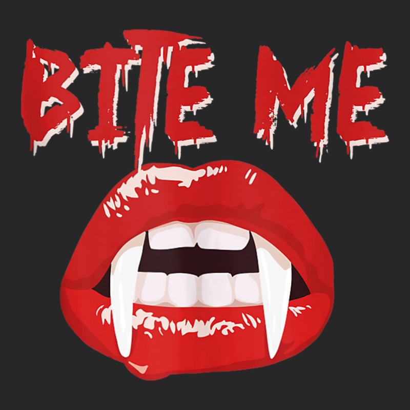 Bite Me Funny Halloween Vampire Bite Me Tank Top Men's T-shirt Pajama Set by CoreyMartinPeters | Artistshot