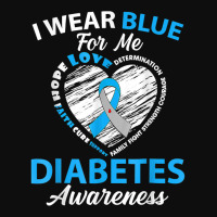 Diabetes Awareness Type 1 2 Shirt In November We Wear Blue T Shirt Crop Top | Artistshot