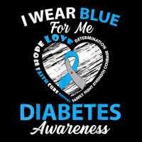 Diabetes Awareness Type 1 2 Shirt In November We Wear Blue T Shirt Maternity Scoop Neck T-shirt | Artistshot