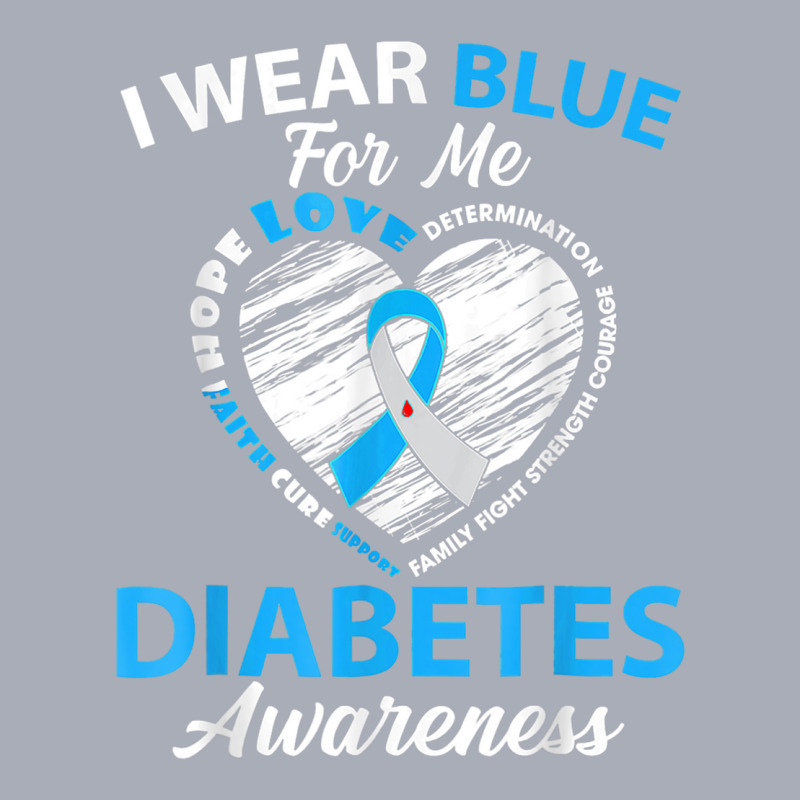 Diabetes Awareness Type 1 2 Shirt In November We Wear Blue T Shirt Tank Dress by haitequila | Artistshot