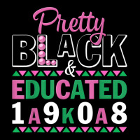 Pretty Black And Educated J15 Founder's Day Aka Women Zipper Hoodie | Artistshot