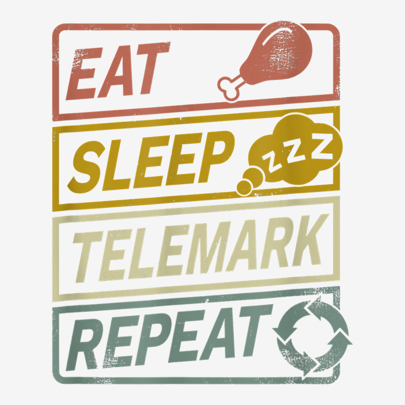 Telemark Touring Ski Tour Mountain Repeat T Shirt Graphic T-shirt | Artistshot