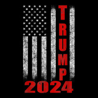 American Flag Design Trump 2024 Adjustable Cap | Artistshot