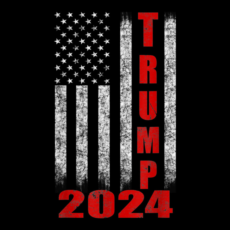 American Flag Design Trump 2024 Adjustable Cap by BREAKAFELDER | Artistshot