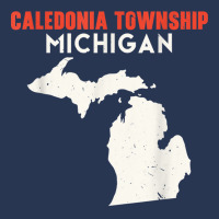 Caledonia Township Michigan Usa State America Travel Michiga T Shirt Ladies Denim Jacket | Artistshot