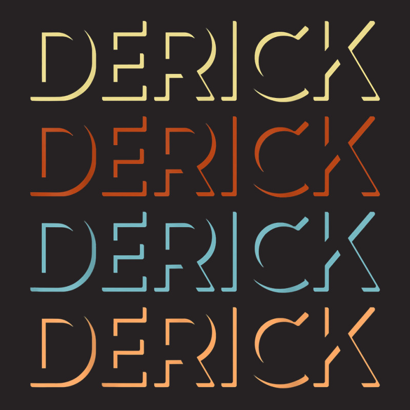 Derick First Name Tshirt My Personalized Tee Named T Shirt Vintage Cap by halexvvchukle | Artistshot