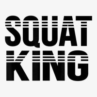 Weightlifting Exercise Fitness Funny Squat King T Shirt Ladies Fitted T-shirt | Artistshot