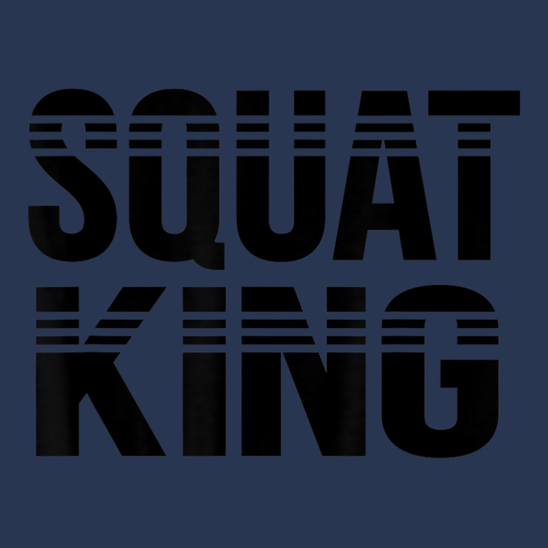 Weightlifting Exercise Fitness Funny Squat King T Shirt Ladies Denim Jacket by buske | Artistshot