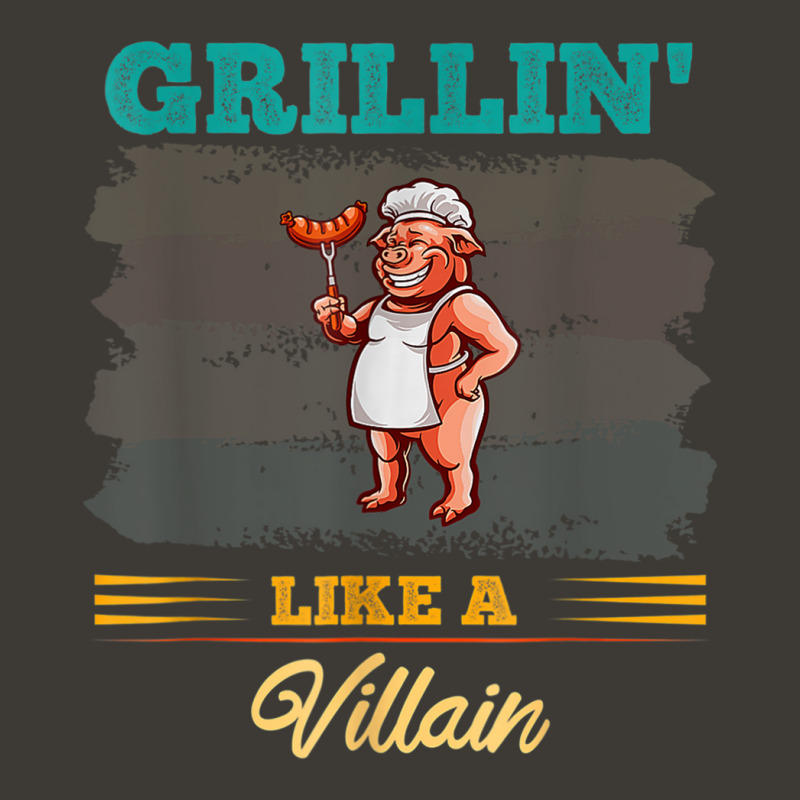 Grillin' Like A Villain Cookout Bbq Funny Barbecue Grilling T Shirt Bucket Hat by nyce | Artistshot