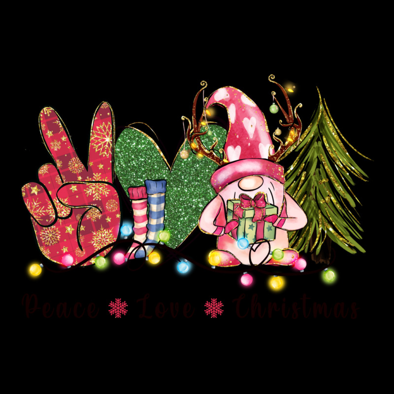 Peace Love Christmas Fleece Short | Artistshot