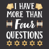 I Have More Than Four Questions Passover Jewish Seder Funny T Shirt Vintage Hoodie | Artistshot