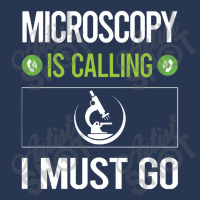 Microscopy   It Is Calling I Must Go Microscopy Microscope Microb Men Denim Jacket | Artistshot