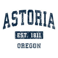 Astoria Oregon Or Vintage Sports Established Navy Design T Shirt Youth Tee | Artistshot